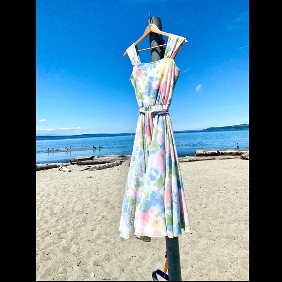 ROTHSCHILD - San Francisco Vintage Floral Dress Sz 8 - Picture 15 of 15